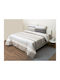 Anna Riska Super-Double Bed Sheet Set 240x270cm Hunter Beige (4 Pieces)
