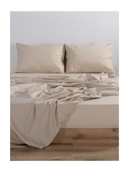 Nef-Nef Homeware Basic Σεντόνι Ημίδιπλο με Λάστ...