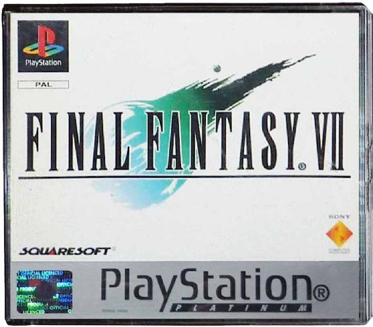 Final Fantasy VII Platin-Ausgabe PS1-Spiel (Gebraucht) (NUR DISCS)