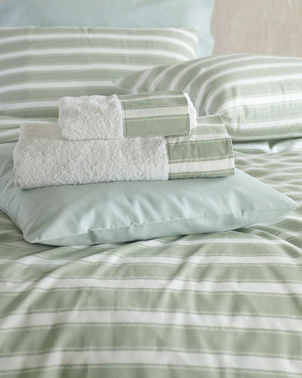Rythmos Lesley 3-Piece Bath Towel Set Green 500 gsm