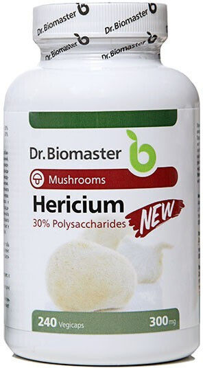 Dr. Biomaster Hericium 1,2 г 240 Капсули Dr. Biomaster