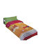 Manterol Casa Kids Single Duvet with Microfiber Filling Multicoloured 160x240cm