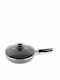 Maestro Aluminum Pan with Lid with Non-Stick Coating 22cm