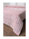 Anna Riska Single Fleece Blanket 150x210cm Pink