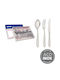Tramontina 18/10 Stainless Steel Cutlery Set Silver 100 Pieces