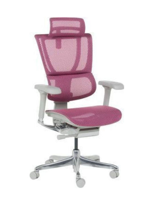 Ergohuman Ioo Elite 2 Bürostuhl Grau/Pink