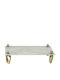 Eurolamp Dekoratives Glastablett 38,5x23x9,5cm