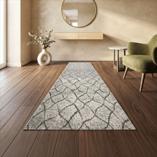 To megalo pazari Tmp5416 Non-Slip Beige Runner Rug with Width 80cm (Price per Meter)