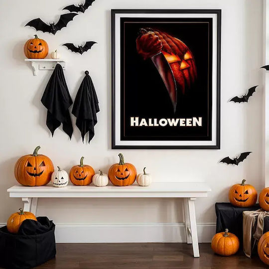 Poster Halloween Mv404 50cm X 70cm Μαύρη Ξύλινη Κορνίζα-72267pd161415f55321
