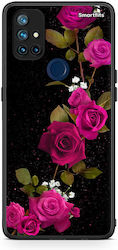 Smartfits Flower Red Roses OnePlus Nord N10 5G Hülle Smartfits Flower Red Roses OnePlus Nord N10 5G Hülle
