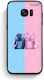 Smartfits Stitch Angel Samsung Galaxy S7 Edge Hülle