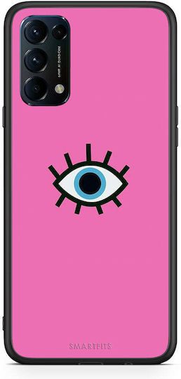 Smartfits Blue Eye Pink Oppo Find X3 Lite Reno 5 5G Reno 5 4G Case