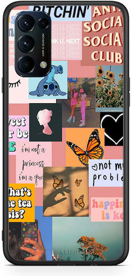 Smartfits Collage Bitchin Oppo Find X3 Lite Reno 5 5G Reno 5 4G Case