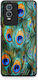 Smartfits Real Peacock Feathers Vivo Y76 5g Y76s Y74s Θήκη