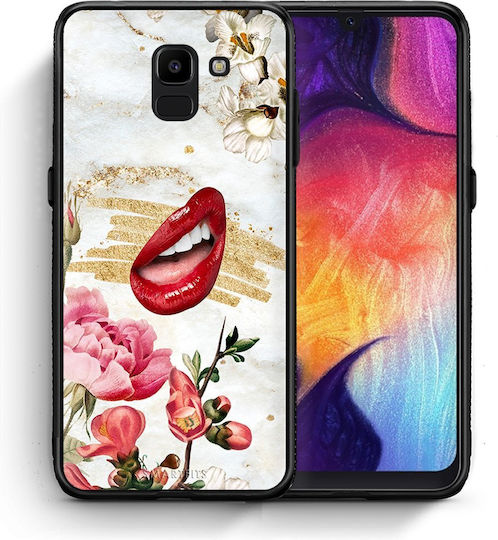Smartfits Red Lips Hülle für Samsung Galaxy J6
