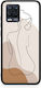 Smartfits Lineart Frau Hülle für Realme 8/8 Pro