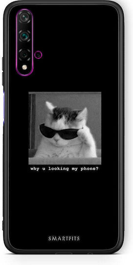 Smartfits Meme Cat Huawei Nova 5t Honor 20 Θήκη