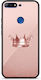 Smartfits Minimal Crown Huawei Y7 2018 Prime Y7 2018 Honor 7c Θήκη