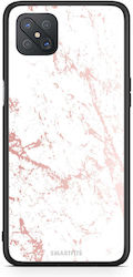 Smartfits Marble Pink Splash Oppo Reno4 Z 5g A92s Θήκη