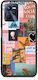 Smartfits Collage Bitchin Realme C35 Narzo 50a Prime Θήκη