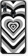 Smartfits Black Hearts Honor 8x Θήκη