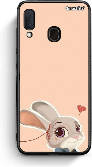 Smartfits Nick Wilde Judy Hopps Love 2 Hülle für Samsung Galaxy A20e