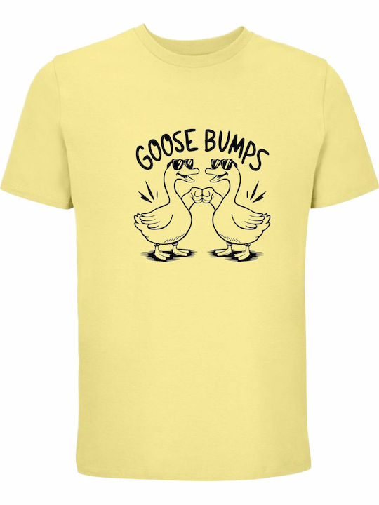 Унисекс тениска „Goose Bumps Funnt Goose Fist B...