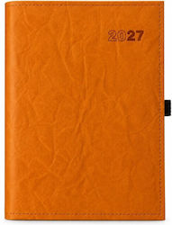 Ekdoseis Planogramma Daily Diary 2027 Yellow 14x21 cm
