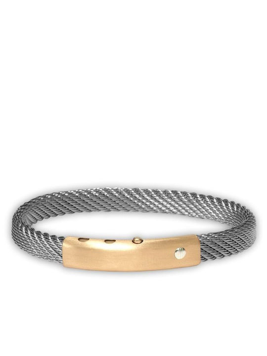 Borsari Men's Leather Bracelet