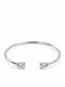 Kingleap Women's Steel Cuff Bracelet
