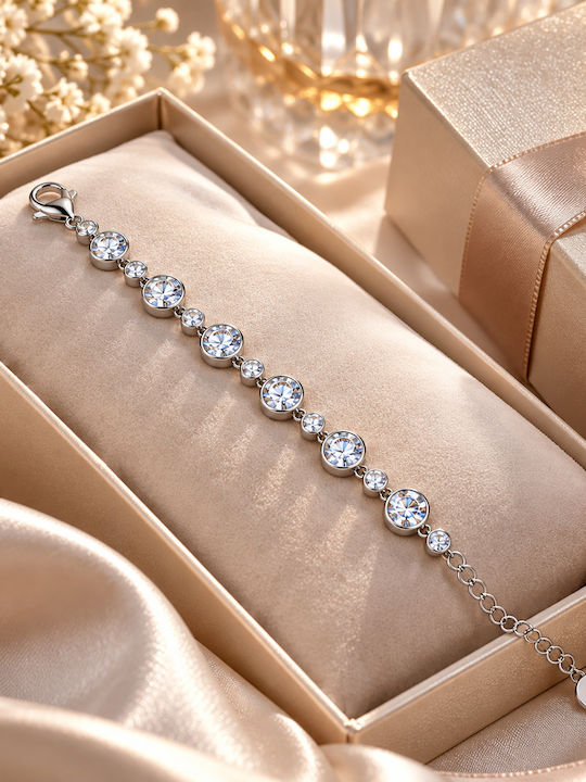 Kingleap Women's Chain Bracelet Made of Steel