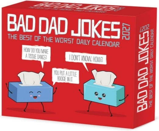Willow Creek Press Bad Dad Jokes Ημερήσιο Ημερολόγιο 2027