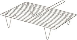 GMG Metallischer Grillrost mit Beinen für Fisch 60 x 40 cm GMG Metallischer Grillrost mit Beinen für Fisch 60 x 40 cm