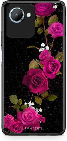 Smartfits Калъф с червени рози за Realme C30