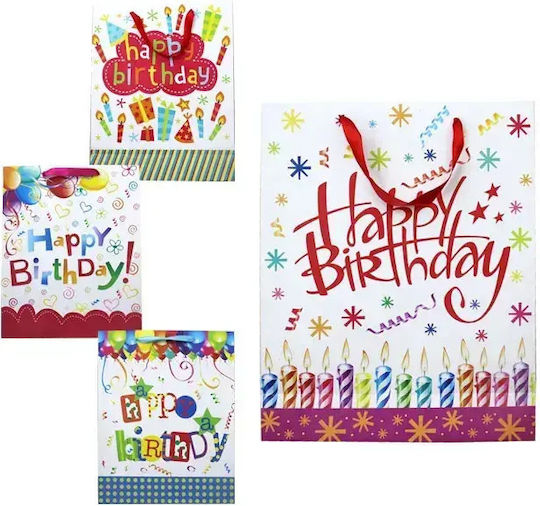 Marhome Paper Gift Bag 30x10x39cm 12pcs (Miscellaneous Colors)