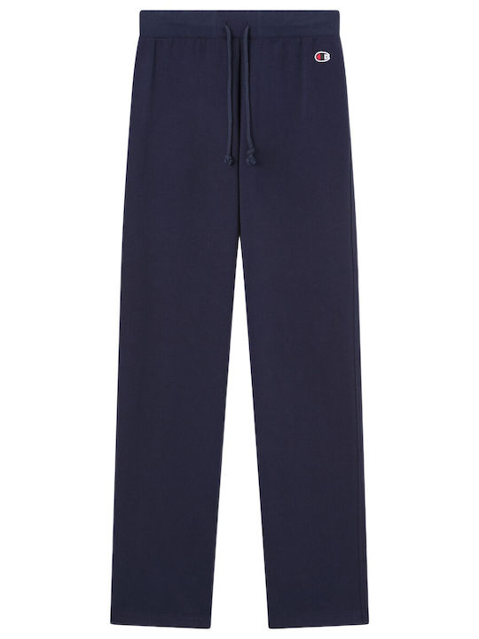 Pantaloni de trening fără elastic Albaștri