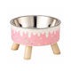 Denik Pets Stainless Steel Food & Water Bowl for Dogs & Cats 400ml 14cm