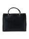 Black Leather Women's Bag
