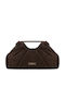 Women's Suede Envelope Bag Brown