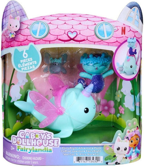 Gabby's Dollhouse Mercat And Narwhal