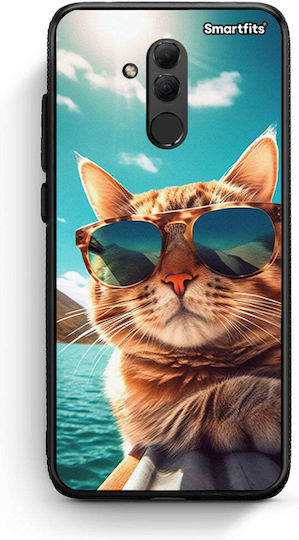 Smartfits Summer Cat Huawei Mate 20 Lite Θήκη