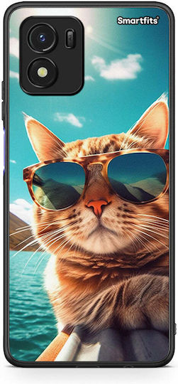 Smartfits Summer Cat Husă pentru Vivo Y01 Y15s