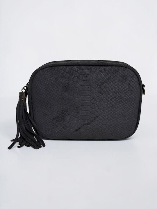 Amelia Women's Crossbody Bag Croco Grey