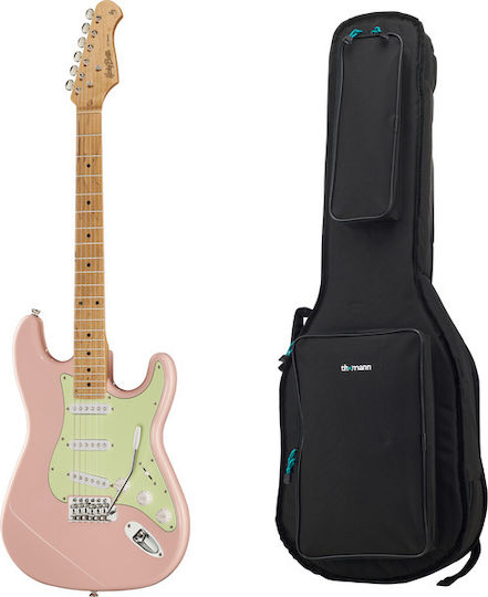 St-62cc Mn E-Gitarren-Set Rosa