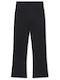 Lange schwarze Kinderleggings