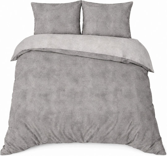 Sleeptime Σετ Μονή 140x220cm Gray