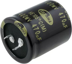 Elektrolytkondensator Snap-in 470 μF 450 V 105 °C Ø35×40 mm Samwha