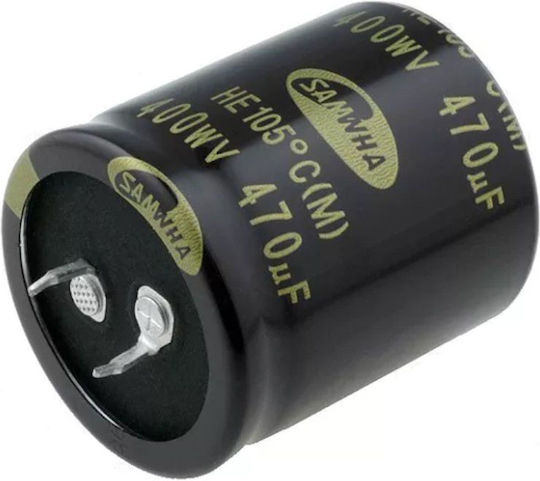 Condensator Electrolitic Snap-in 470μF 450V 105°C Ø35×40mm Samwha