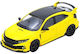 Μοντέλο Αυτοκινήτου Honda Civic Type-r Fk8 Κίτρινο 1:64 Inno64