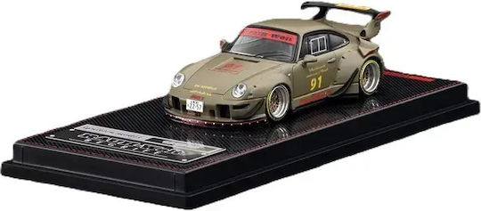 Macheta Rwb 993 Matte Green Car Model 1:64 Ignition